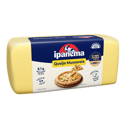 Mussarela Ipanema Peça 4kg | Caixa com 02 peças