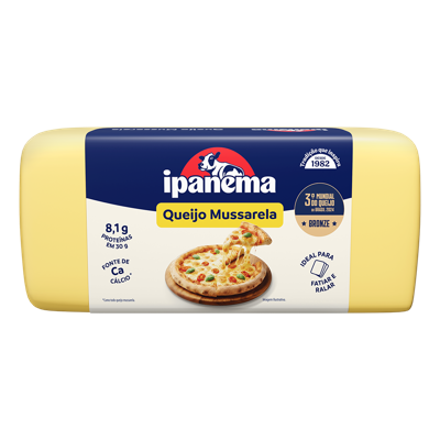 Mussarela Ipanema 4kg | Caixa com 6 Peças