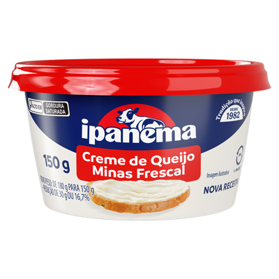 Creme De Minas Frescal Ipanema Pote 150g | Caixa com 18 unidades