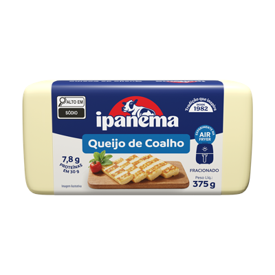 Coalho Ipanema Fração 375g | Caixa com 12 unidades