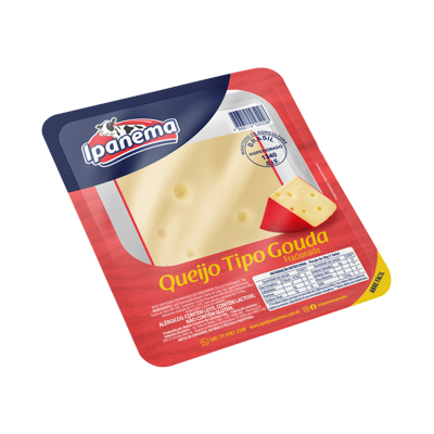 Gouda Ipanema Fração 200g | Caixa com 24 unidades