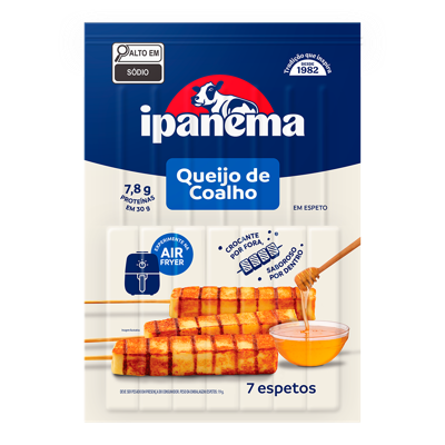 Coalho Espeto Ipanema 300g | Caixa com 24 unidades